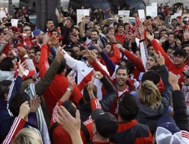 Η Μαδρίτη έγινε Μπουένος Άιρες: Οπαδοί της Μπόκα και της Ρίβερ στους δρόμους της ισπανικής πρωτεύουσας